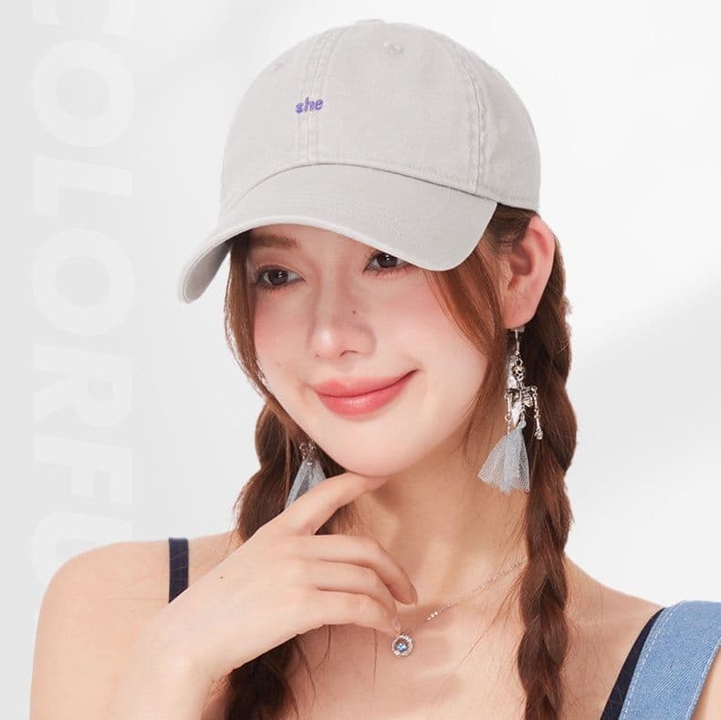 帽子 レディース 純綿シンプルベーシックキャップ