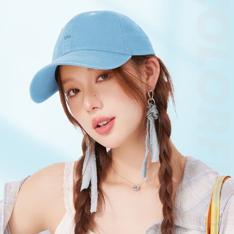 帽子 レディース 純綿シンプルベーシックキャップ