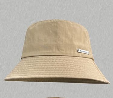 帽子 レディース つば広チェック柄バケットハット