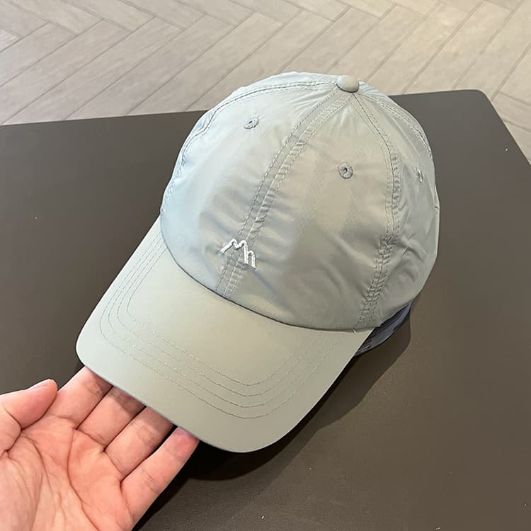 帽子 レディース 山岳モチーフ シンプルキャップ