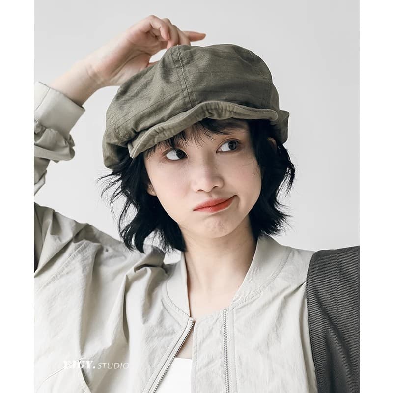 帽子 レディース ナチュラル ふんわりキャスケット