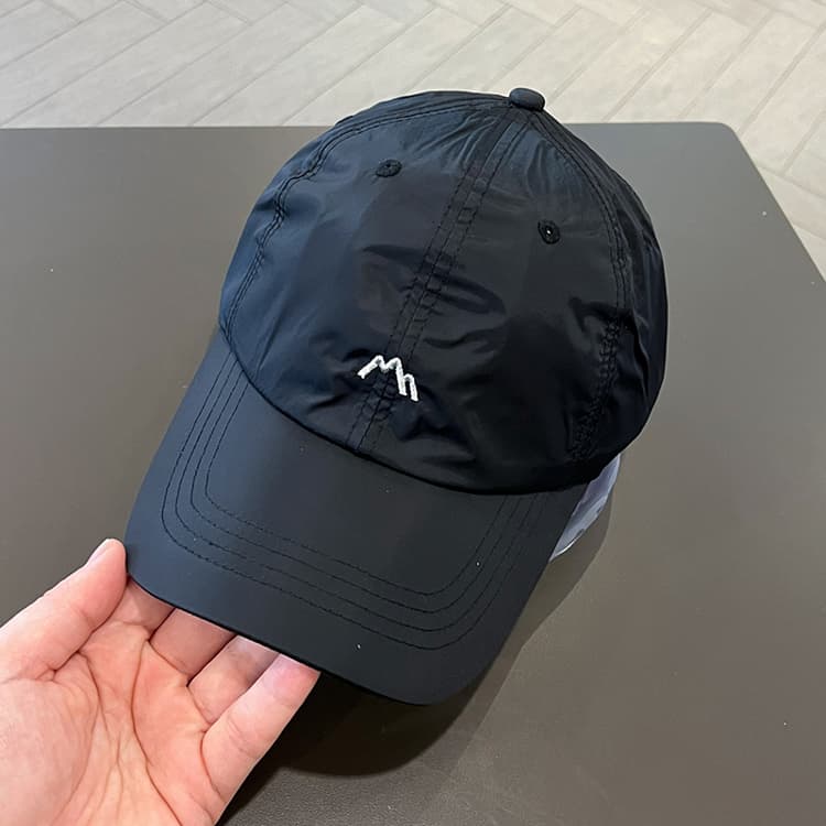 帽子 レディース 山岳モチーフ シンプルキャップ