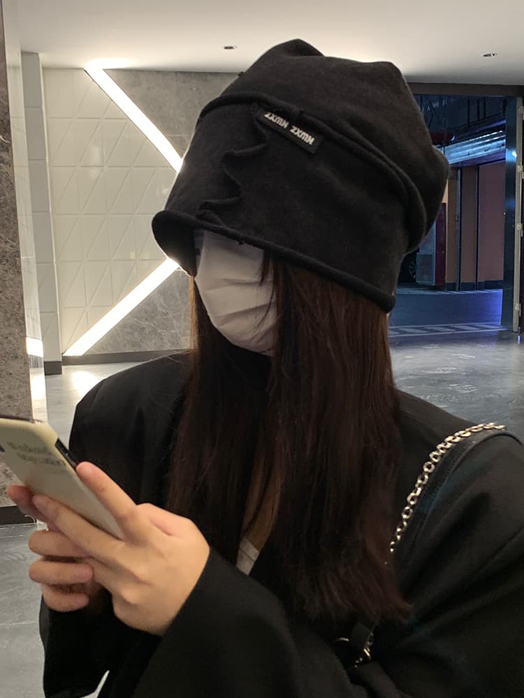 帽子 レディース シンプルデザイン 柔らか素材ニット帽